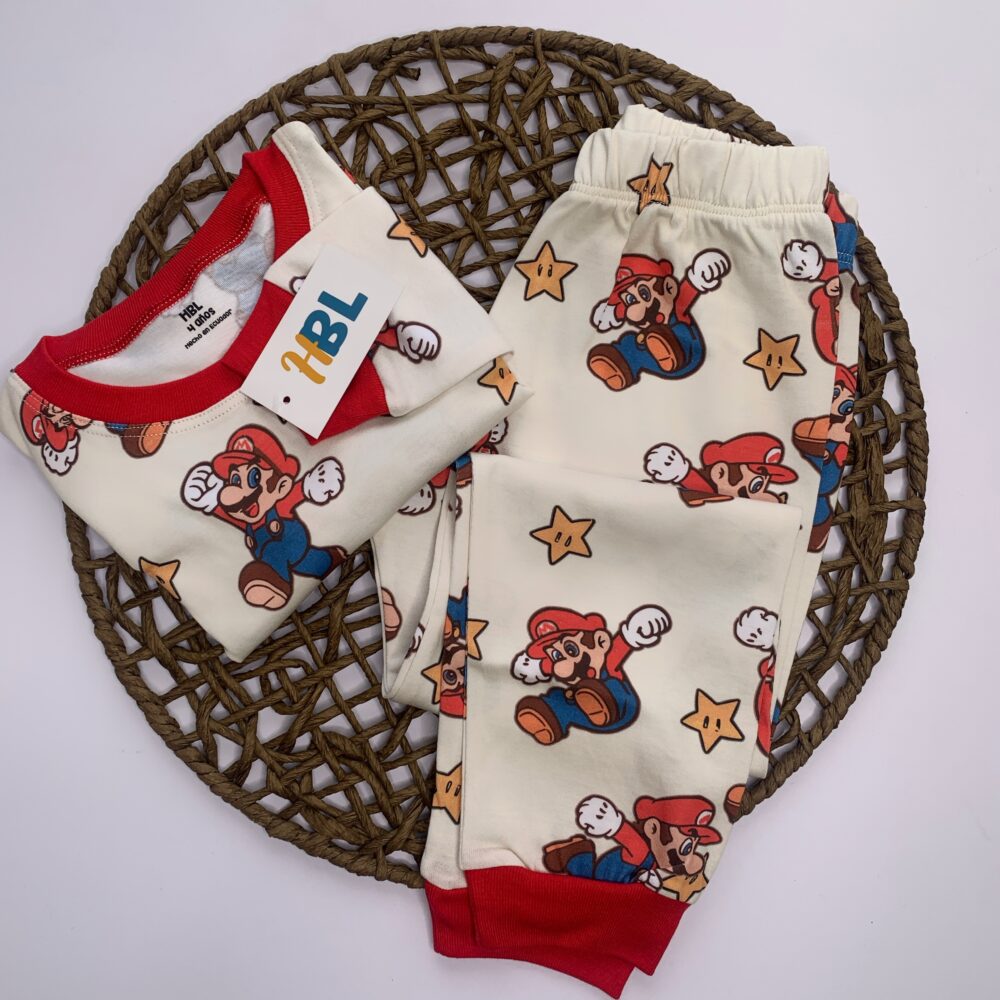 Pijama ML Mario