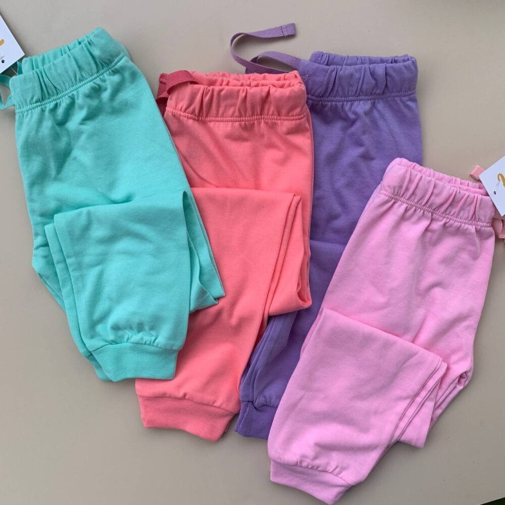 Jogger Alg. 100% Tonos Pastel