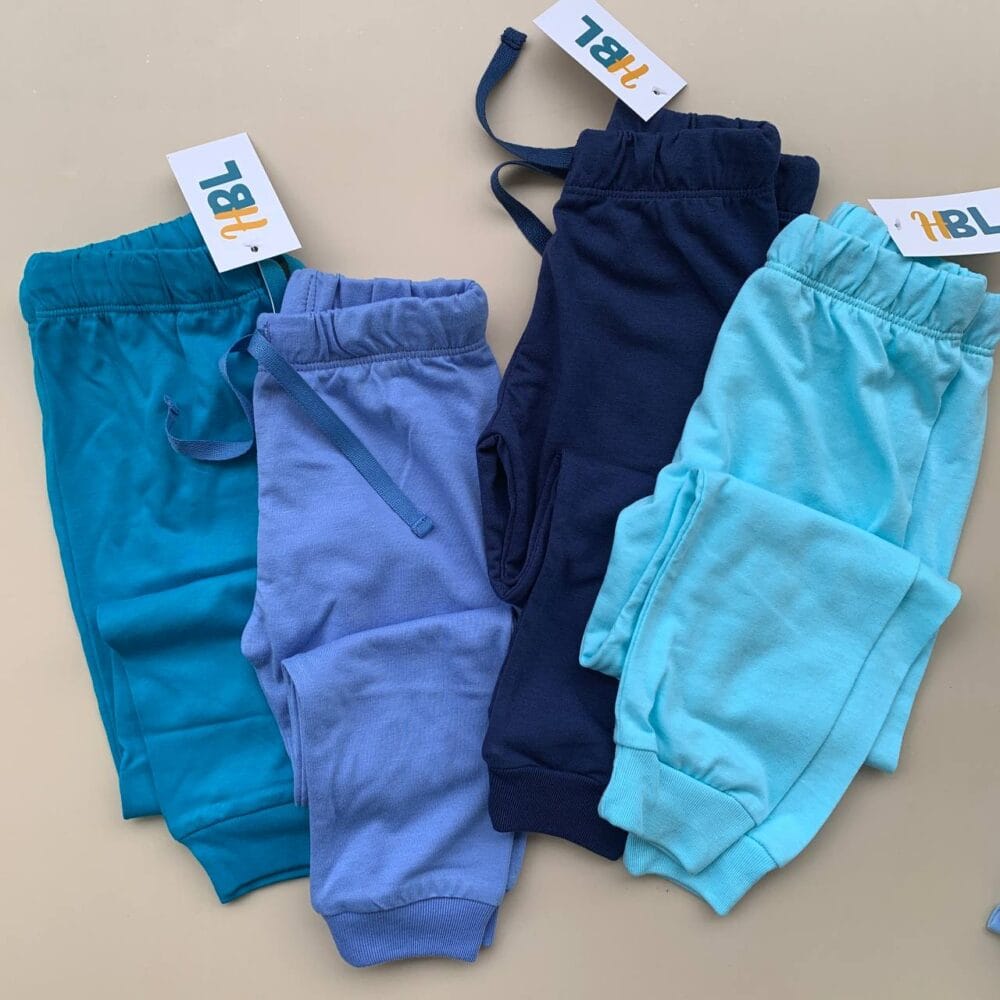 Jogger Alg. 100% Tonos Azules