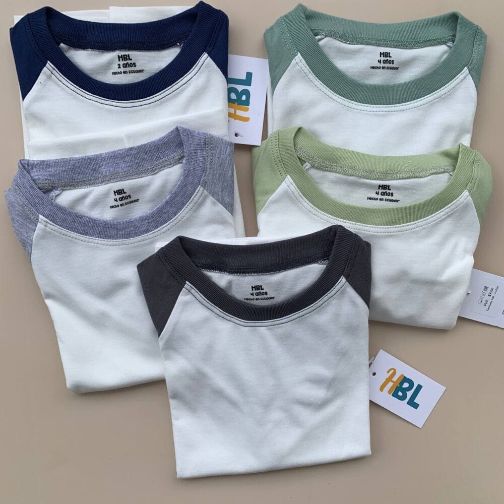 Camisetas MR Tonos Neutros