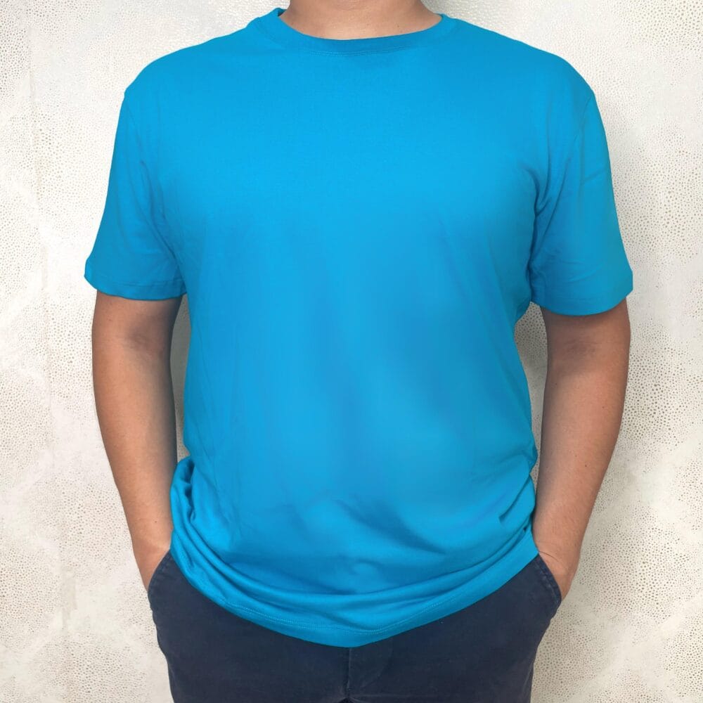 Camiseta Caballeros Azules y Turquesas