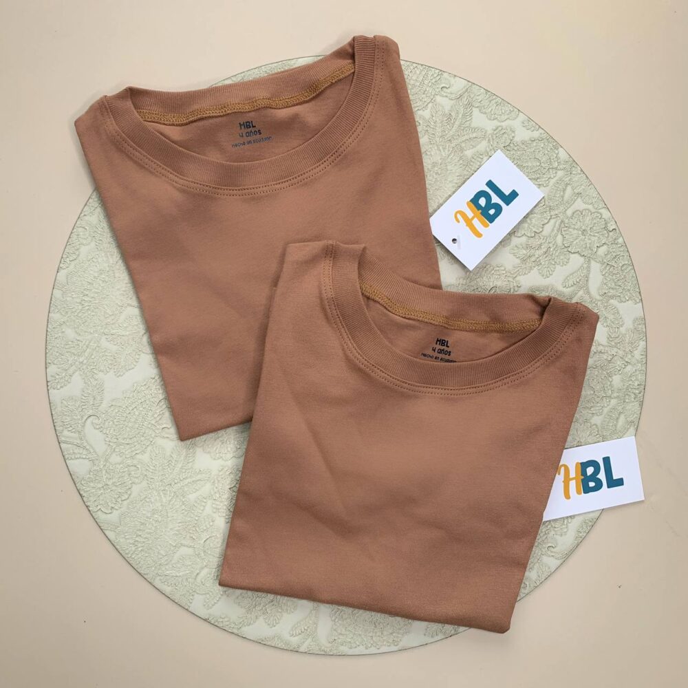 Camiseta 100% alg. Mocha
